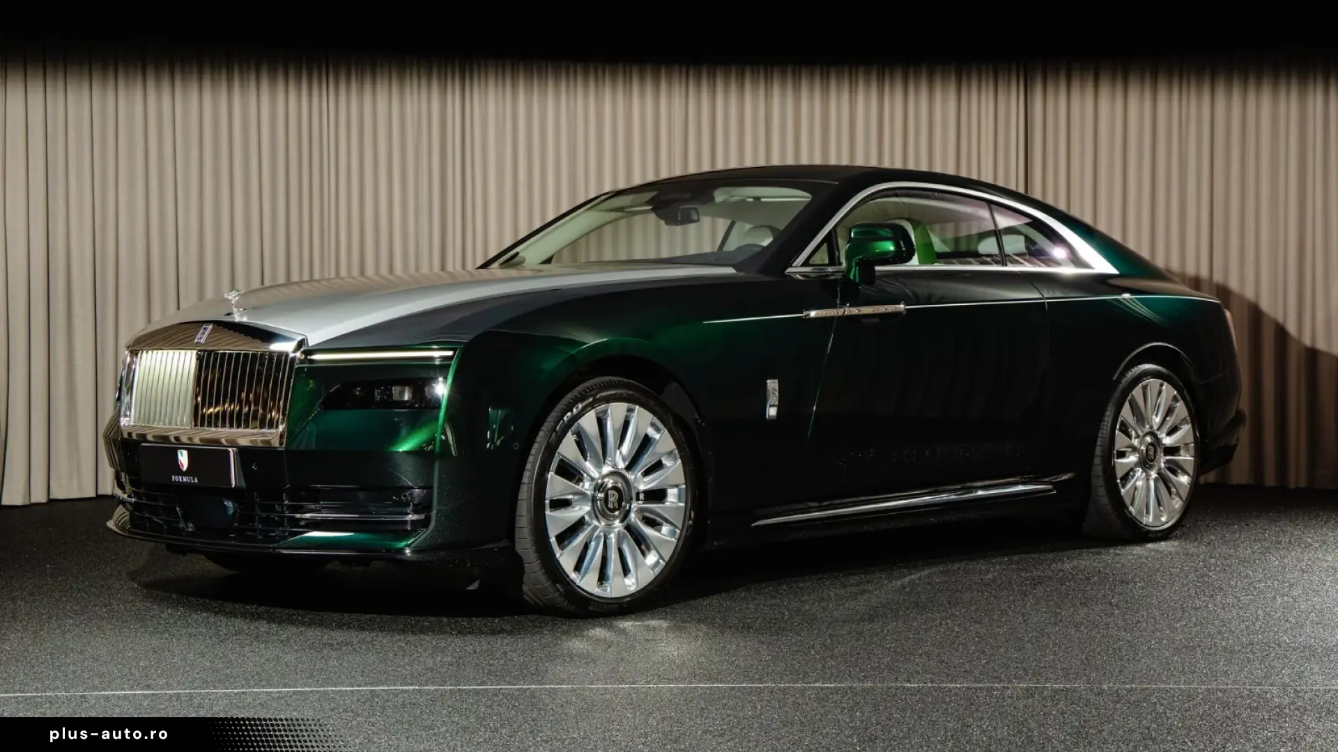 Rolls-Royce Spectre Enhancement Pack  Satin Bonnet  Emerald