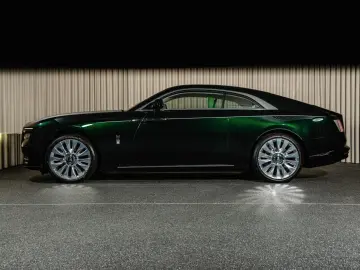 Rolls-Royce Spectre Enhancement Pack  Satin Bonnet  Emerald