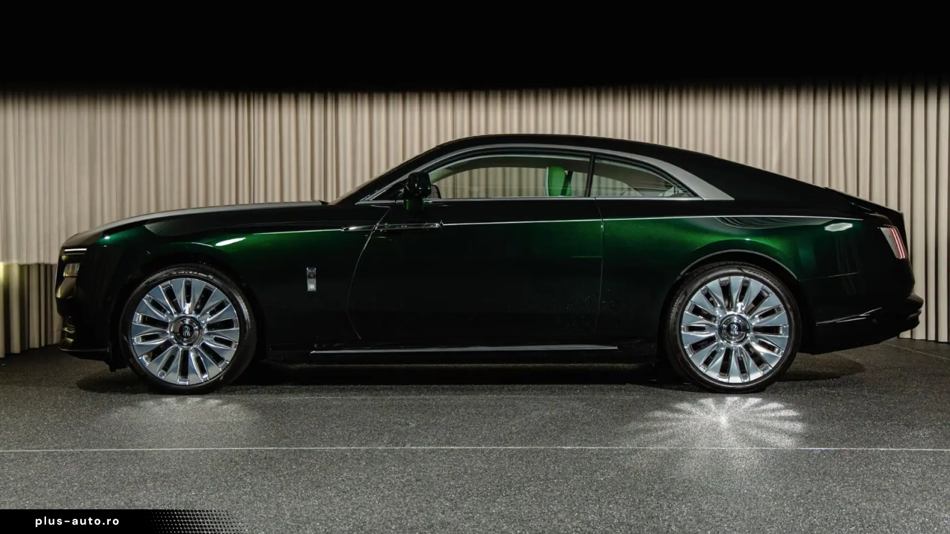 Rolls-Royce Spectre Enhancement Pack  Satin Bonnet  Emerald