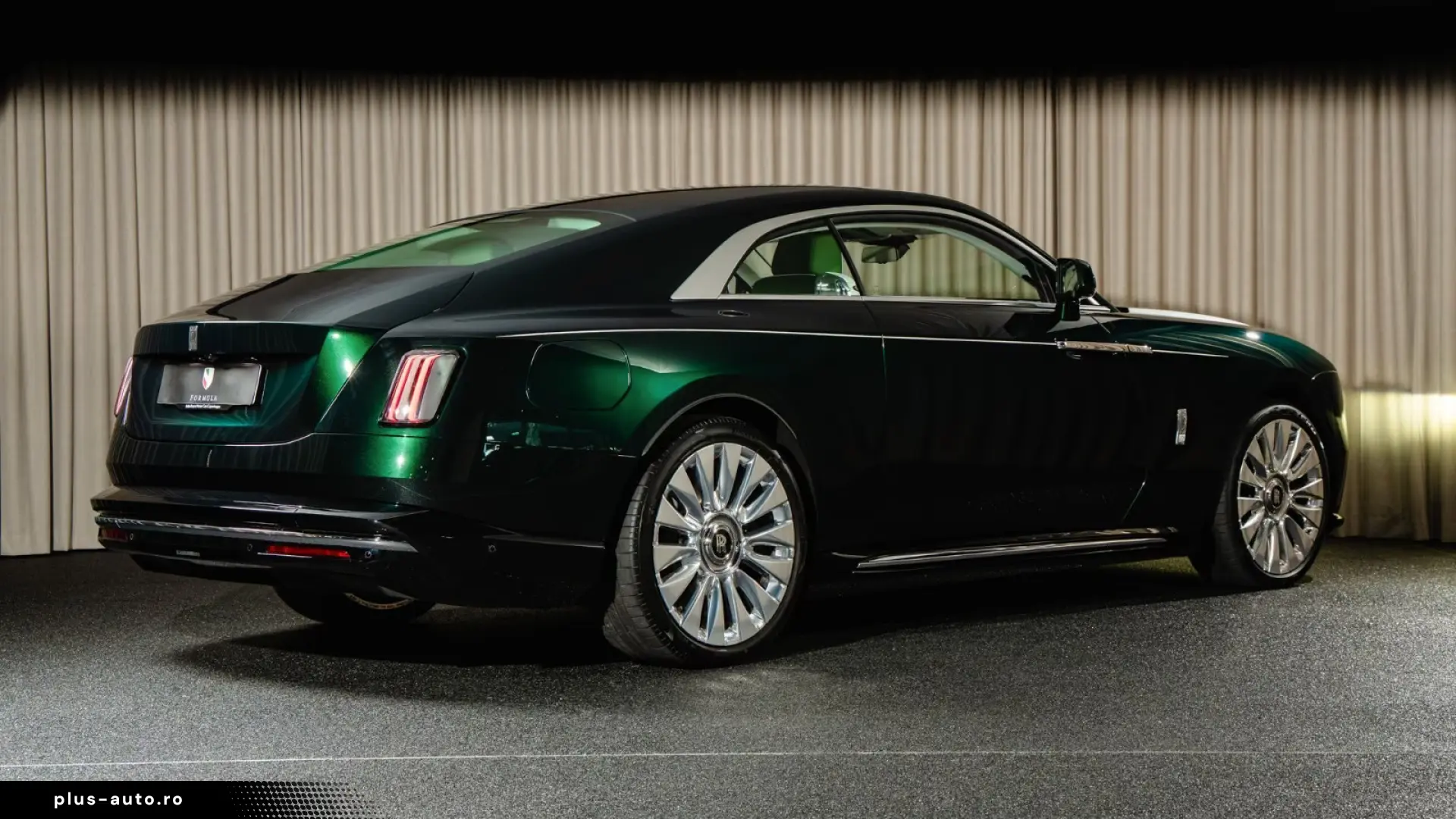 Rolls-Royce Spectre Enhancement Pack  Satin Bonnet  Emerald
