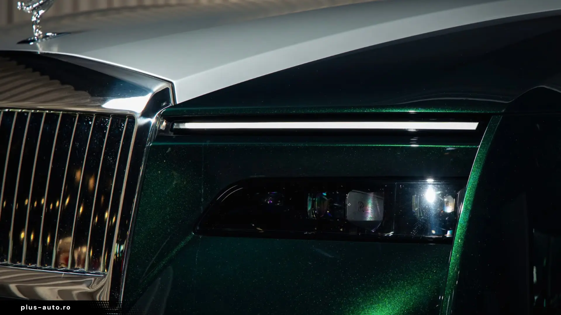 Rolls-Royce Spectre Enhancement Pack  Satin Bonnet  Emerald