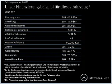 MERCEDES-BENZ GLC 220 d 4M AMG Night Burmester3D AHK 360  19