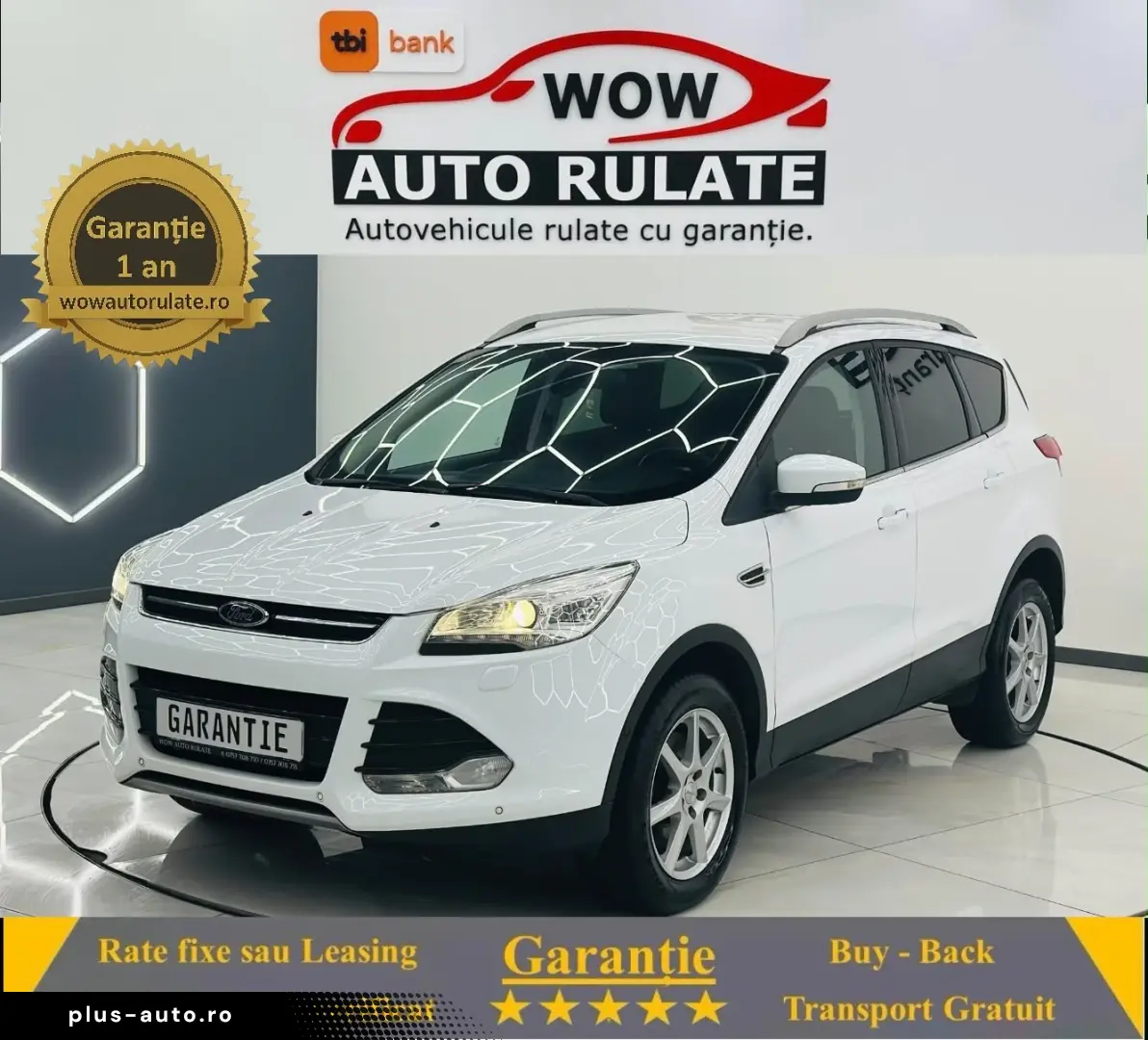 FORD KUGA 2015 2.0D E6 4X4 Garantie 12 Luni Rate Avans 0 Doa