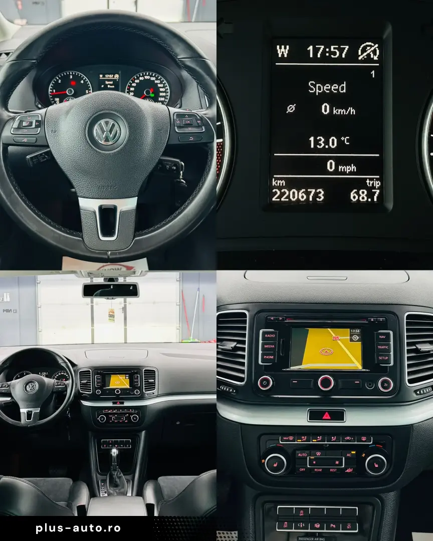 VOLKSWAGEN SHARAN 2012 2.0D E5 Garantie 12 Luni Rate Avans 0