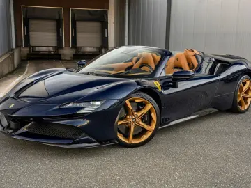 FERRARI SF90 Spider - Blu Montreal - Full option - Lift
