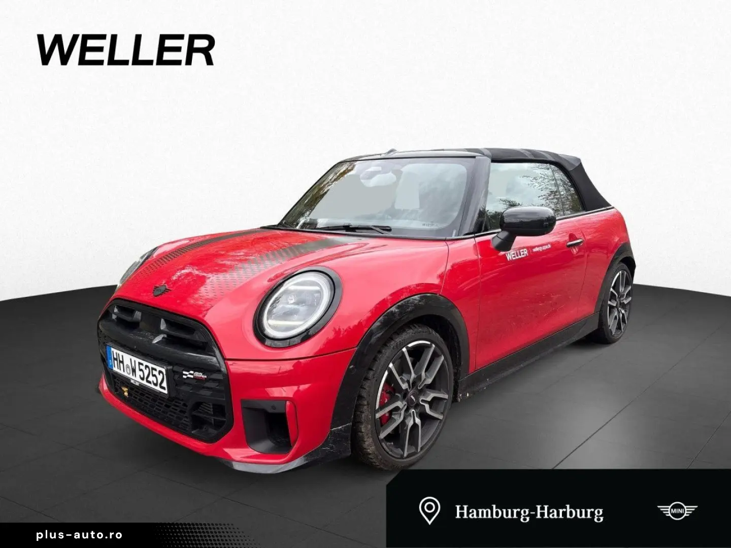 MINI JCW Cabrio Aut St Go 360  Navi LED HUD H K