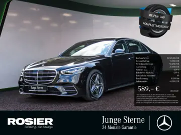 MERCEDES-BENZ S 350 d 4M L AMG Sport PANO HUD LED 36…