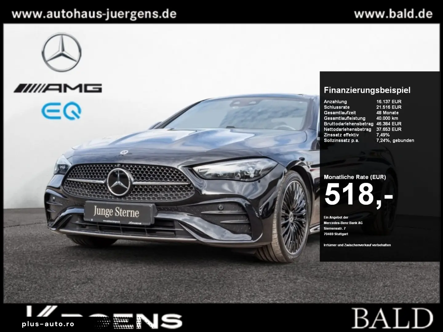 MERCEDES-BENZ CLE 300 4M Coupé AMG-Sport DIGITAL Pan&hellip;