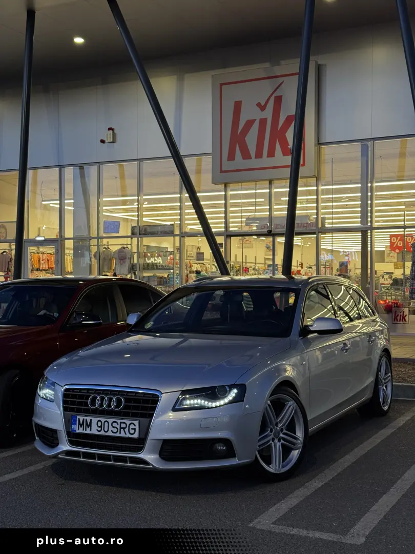 Audi a4b8 S-line