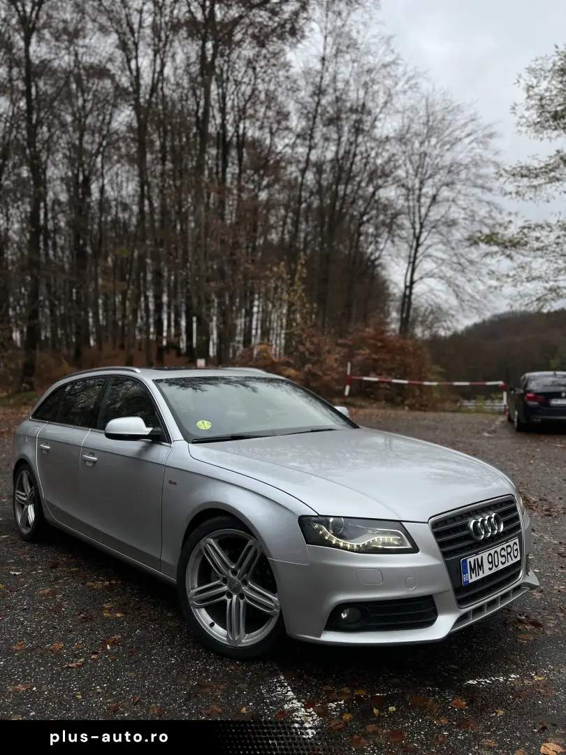 Audi a4b8 S-line