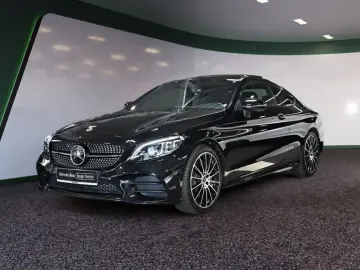 MERCEDES-BENZ C 300 Coupé AMG Sport NIGHT STANDHZ. A…