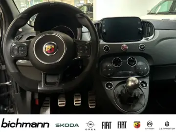 Abarth 695 Nav Style Yellow BeatsRecord Monza