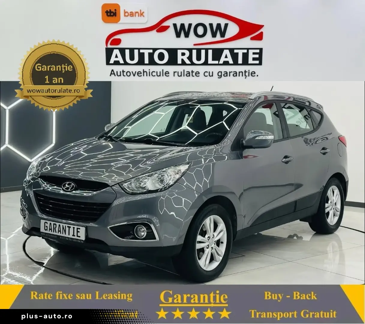 HYUNDAI IX35 2012 1.7D E5 Garantie 12 Luni Rate Avans 0 Doar