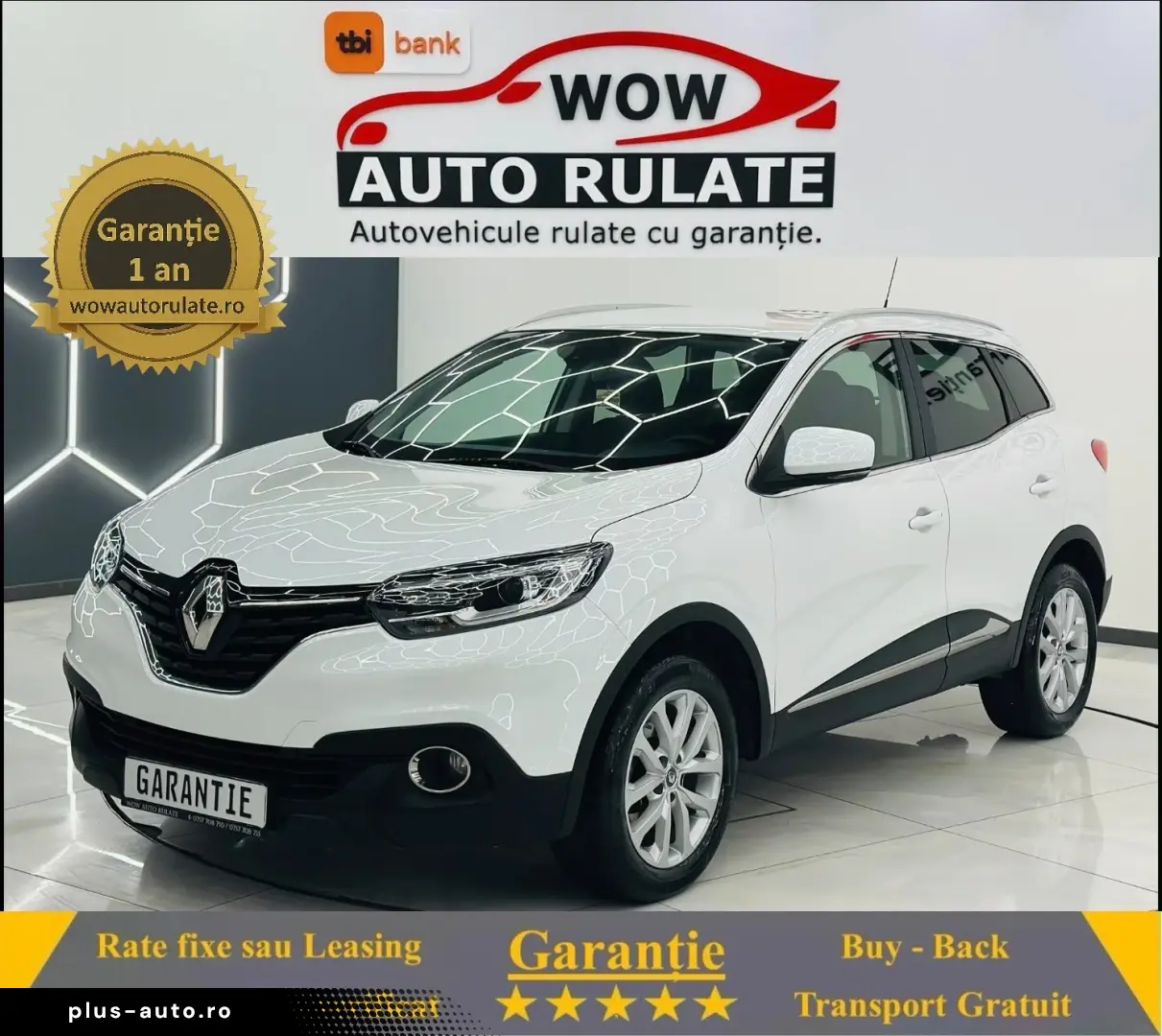 RENAULT KADJAR 2017 1.2i E6 Garantie 12 Luni Rate Avans 0 Do