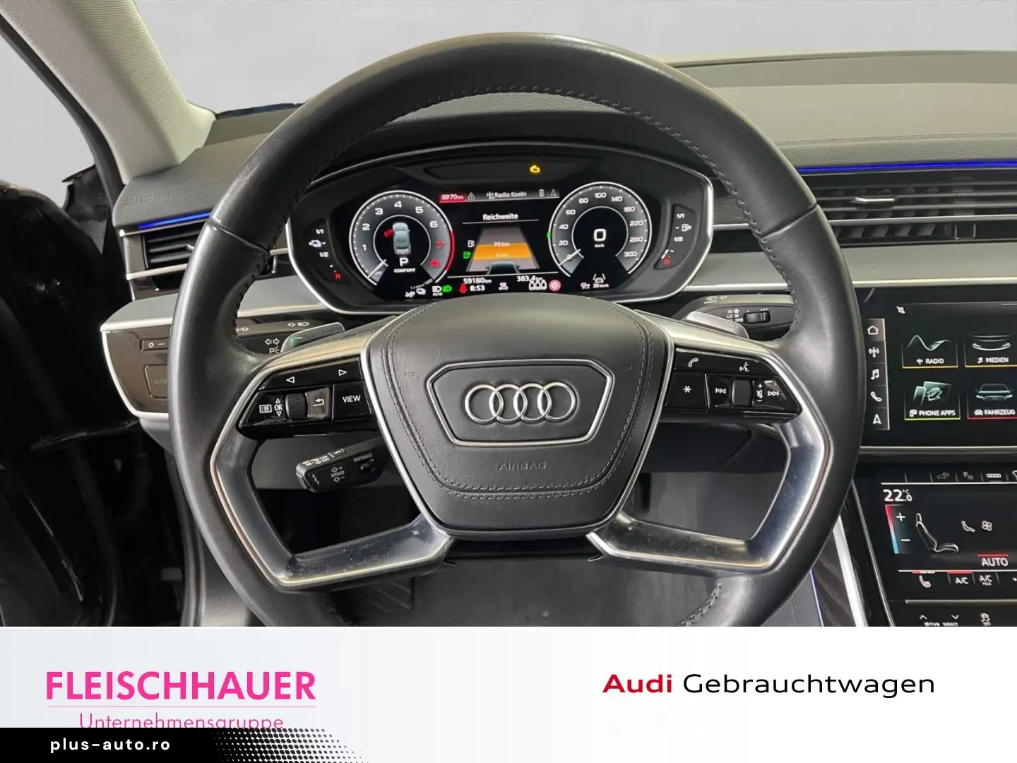 AUDI A8 60 TFSIe  Q Leder B&O Navi Pano LED Kamera AC