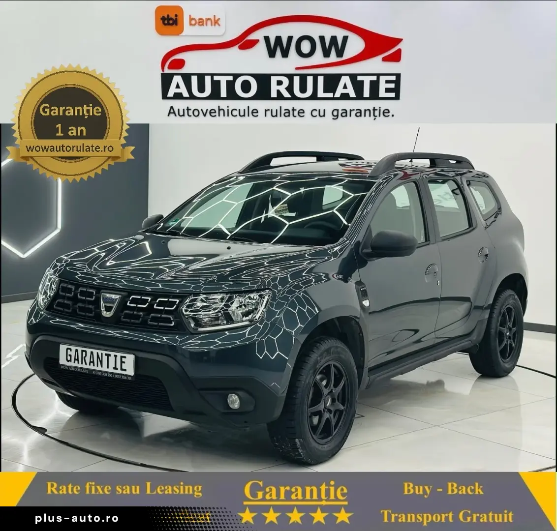DACIA DUSTER 2019 1.5D E6 4X4 Garantie 12 Luni Rate Avans 0