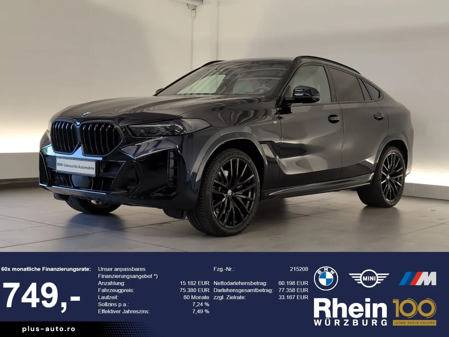 BMW X6 xDrive40d M Sport Pro Navi LED AHK RFK Pano N