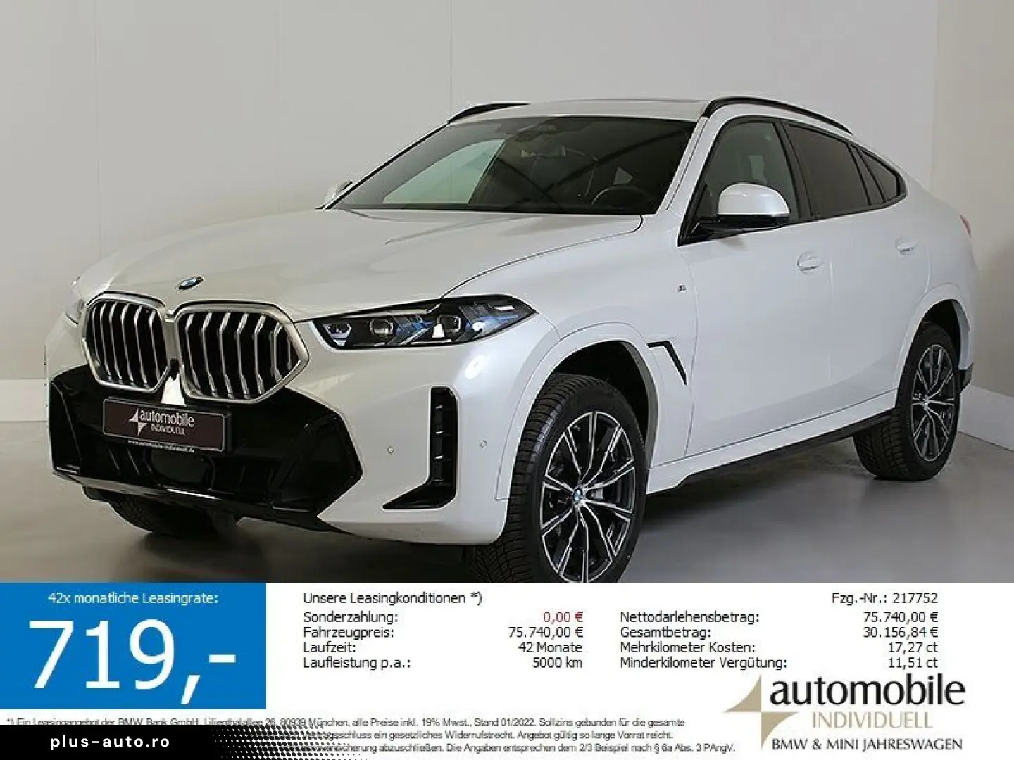 BMW X6 xDr. 40d M Sport AHK Pano. HuD ACC H&K Park