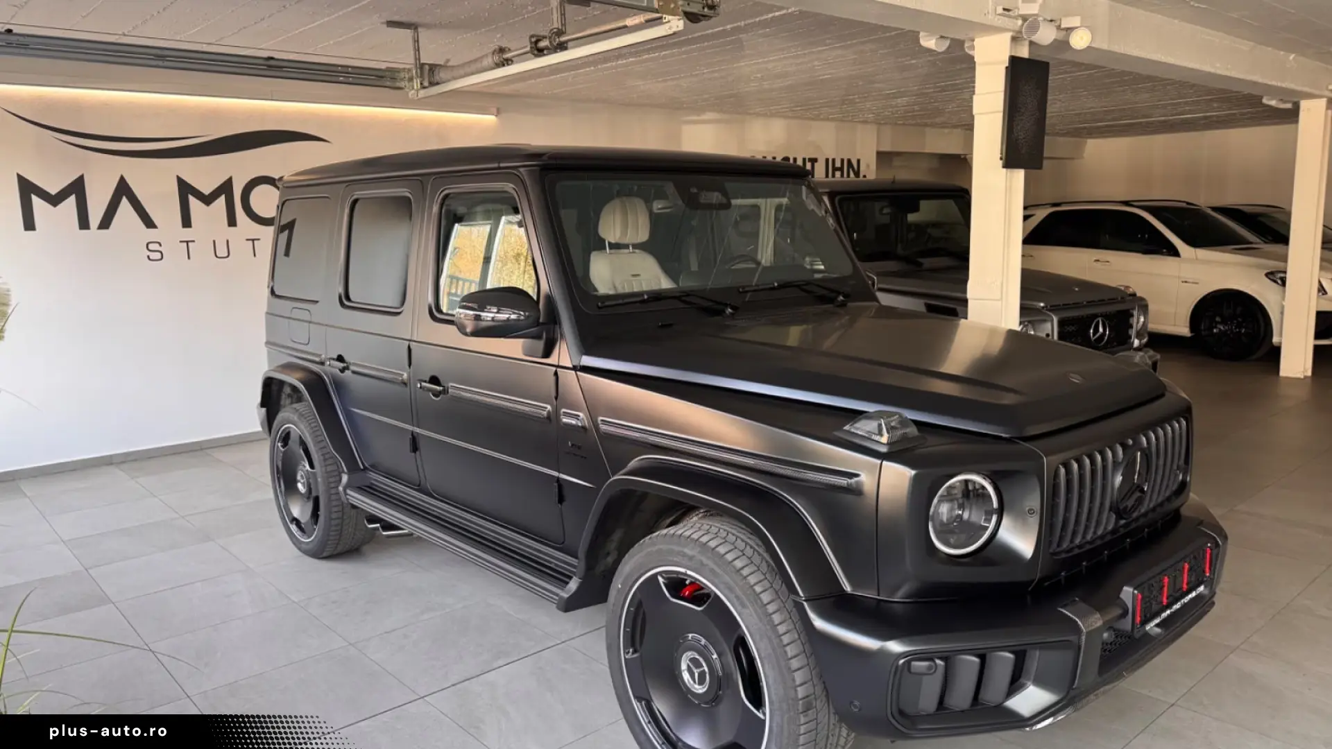 Mercedes-Benz G 63 AMG Carbon Leder weis Magno