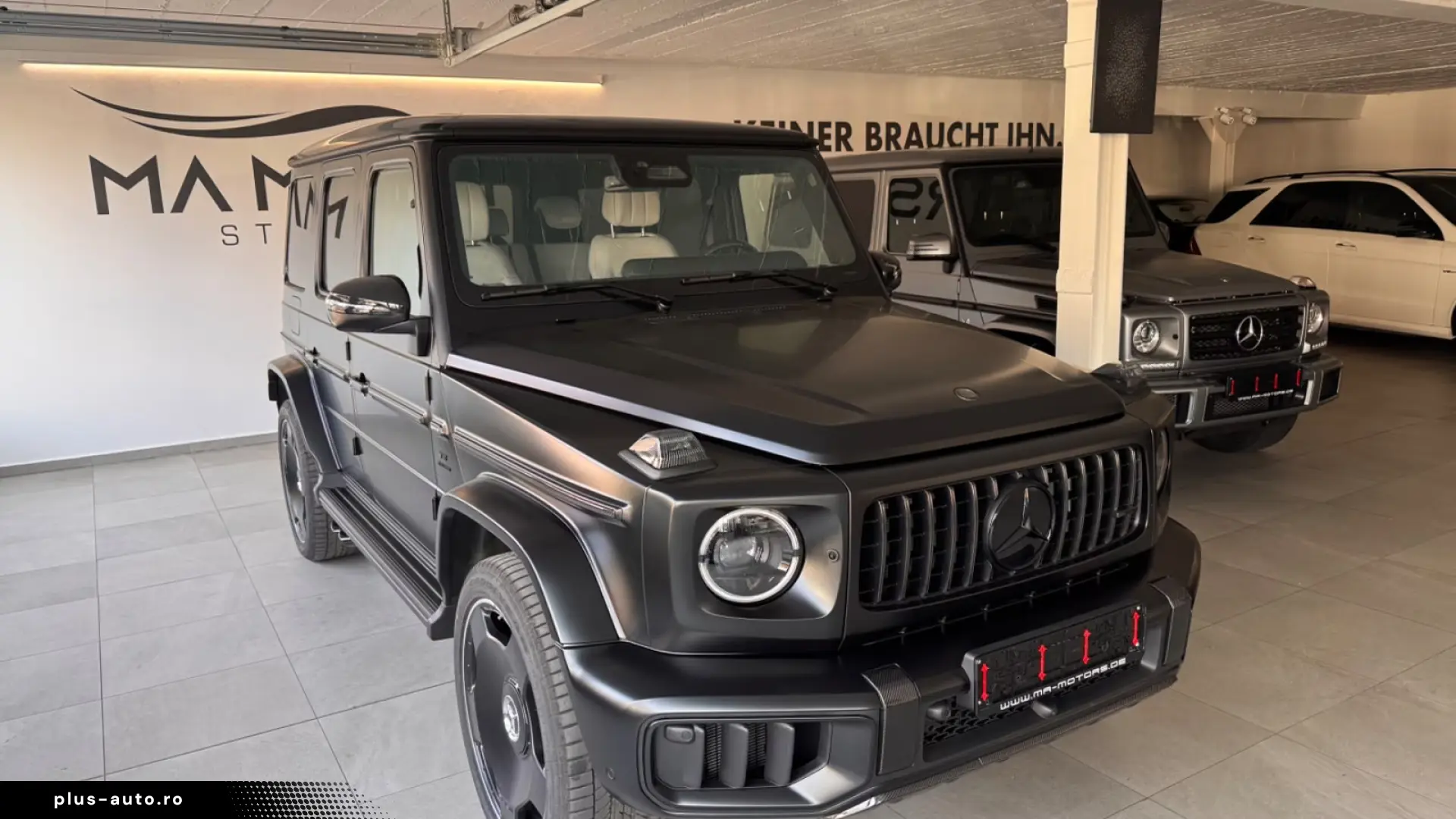 Mercedes-Benz G 63 AMG Carbon Leder weis Magno