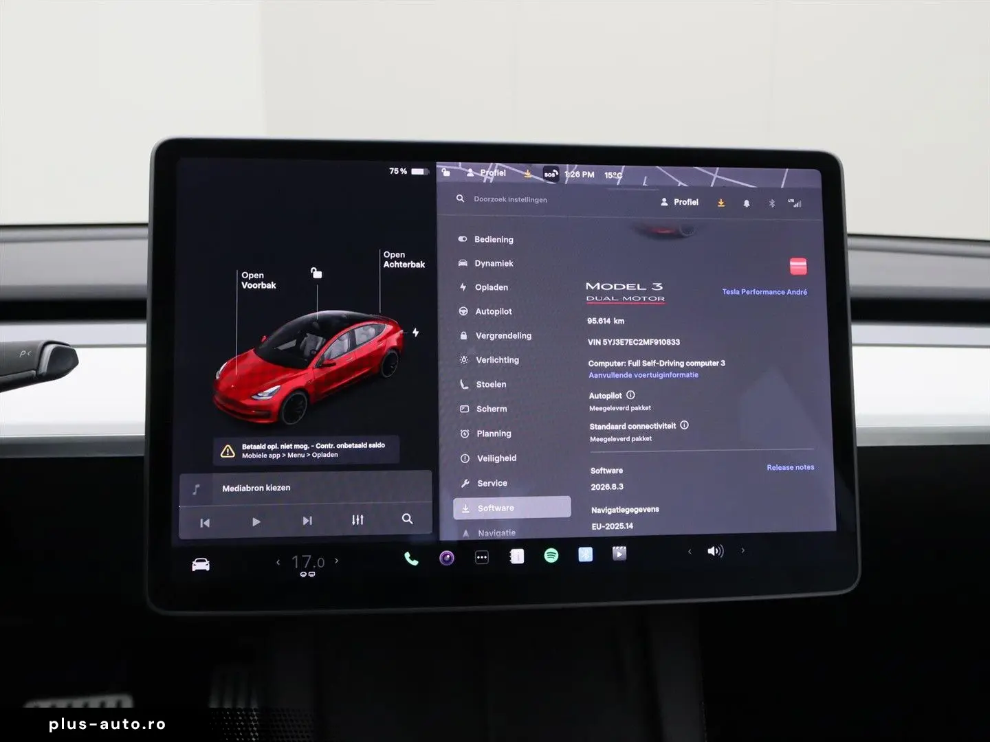TESLA Model 3 Performance AWD 486pk 75 kWh FACELIFT