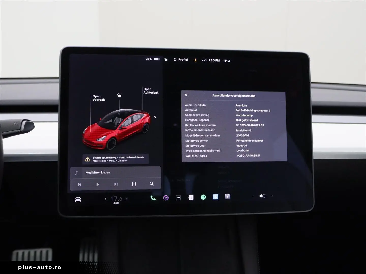 TESLA Model 3 Performance AWD 486pk 75 kWh FACELIFT