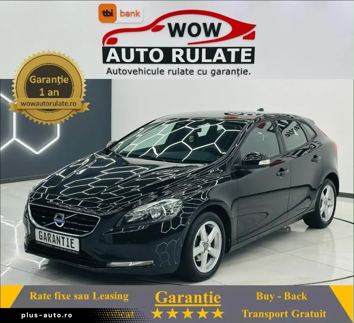 VOLVO V40 2015 1.6D E5 Garantie 12 Luni Rate Avans 0 Doar Cu