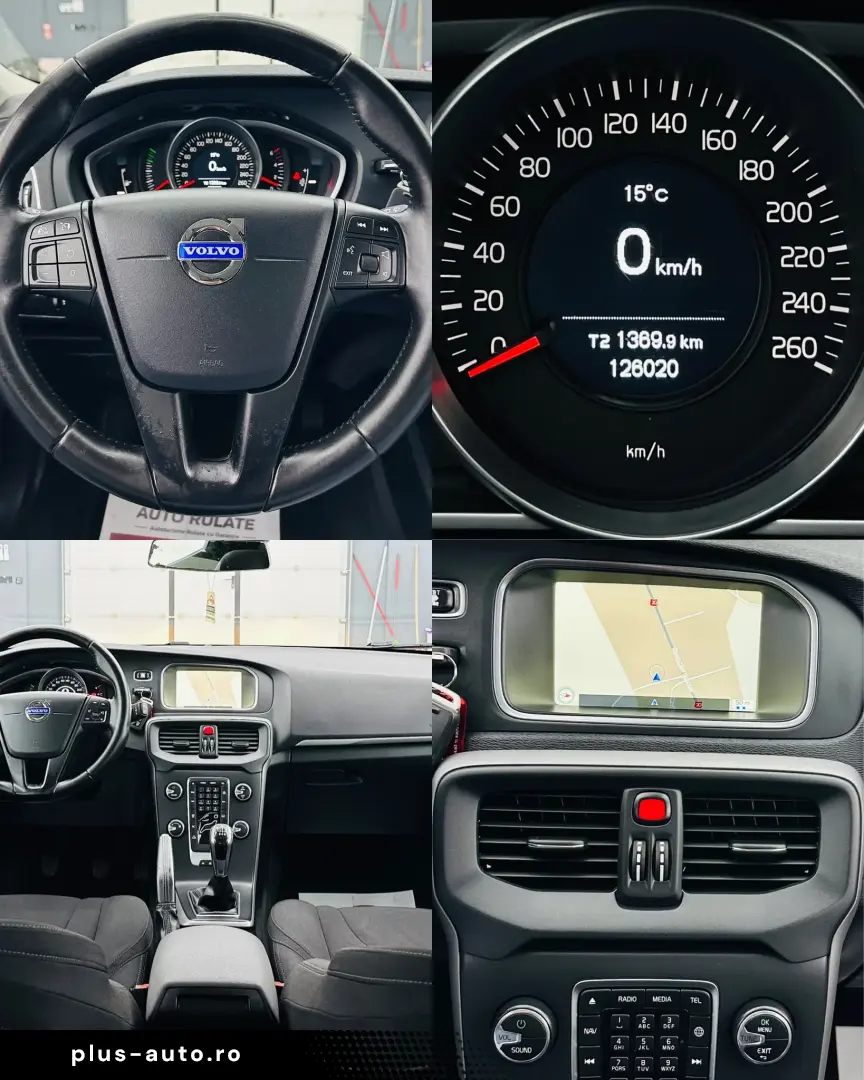 VOLVO V40 2015 1.6D E5 Garantie 12 Luni Rate Avans 0 Doar Cu