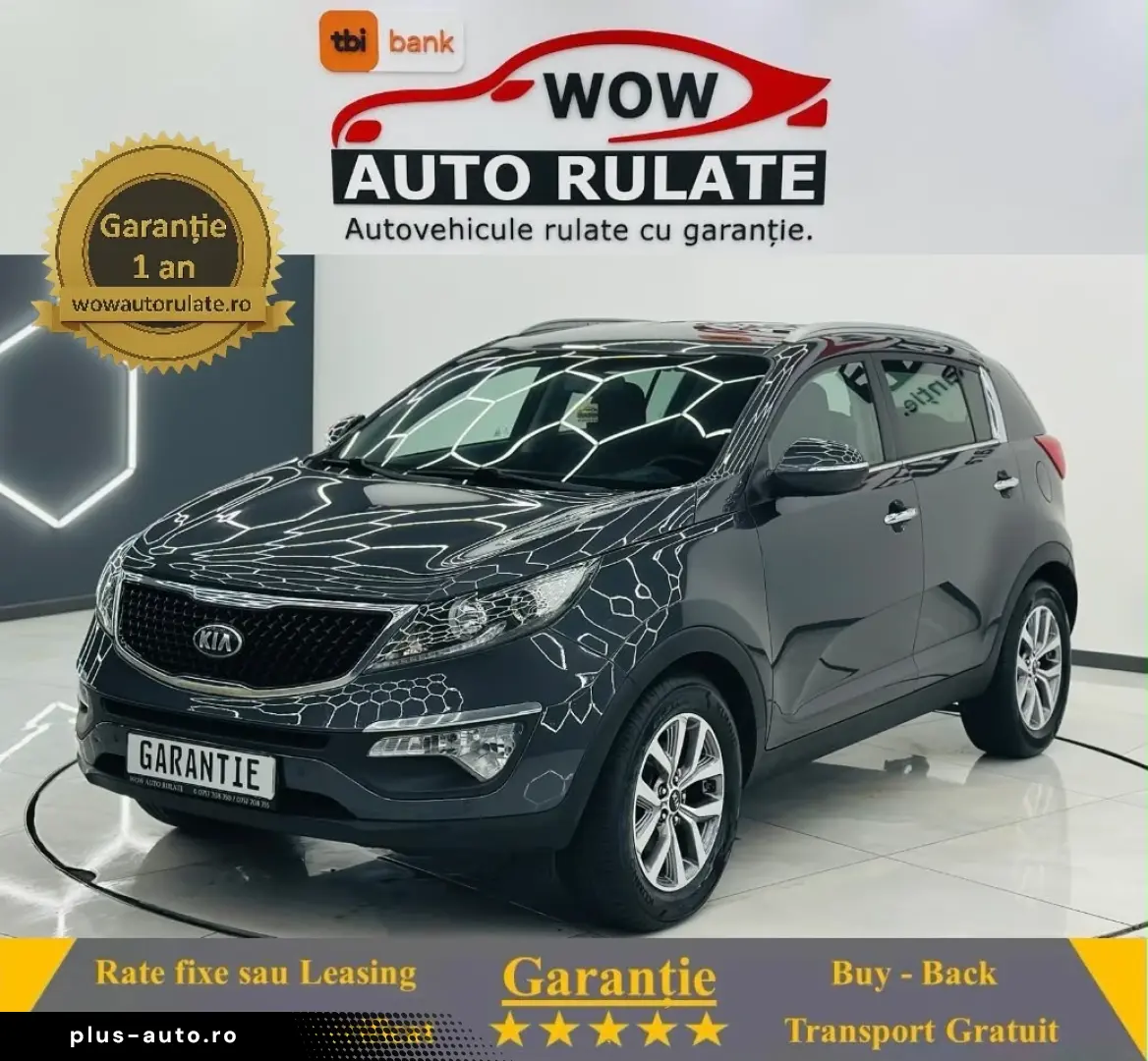 KIA SPORTAGE 2015  1.7D E5 Garantie 12 Luni Rate Avans 0 Doa
