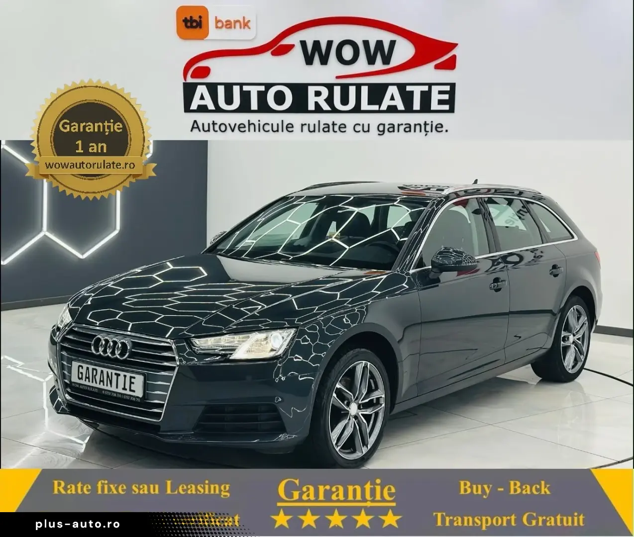 AUDI A4 2016 2.0D E6 Garantie 12 Luni Rate Avans 0 Doar Cu B