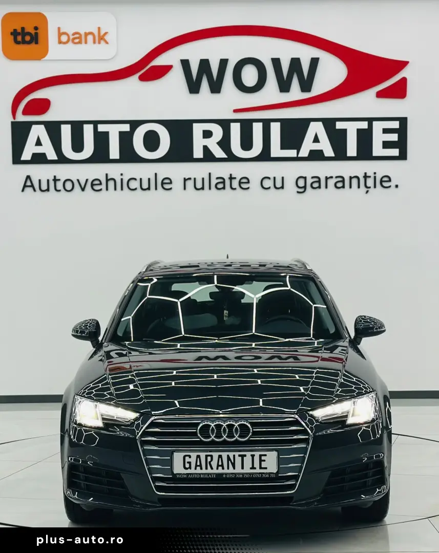 AUDI A4 2016 2.0D E6 Garantie 12 Luni Rate Avans 0 Doar Cu B
