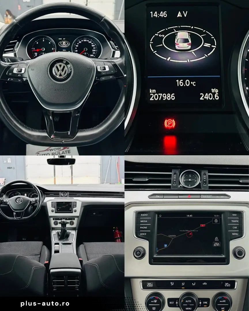 VOLKSWAGEN PASSAT 2016 2.0D E6 Garantie 12 Luni Rate Avans 0