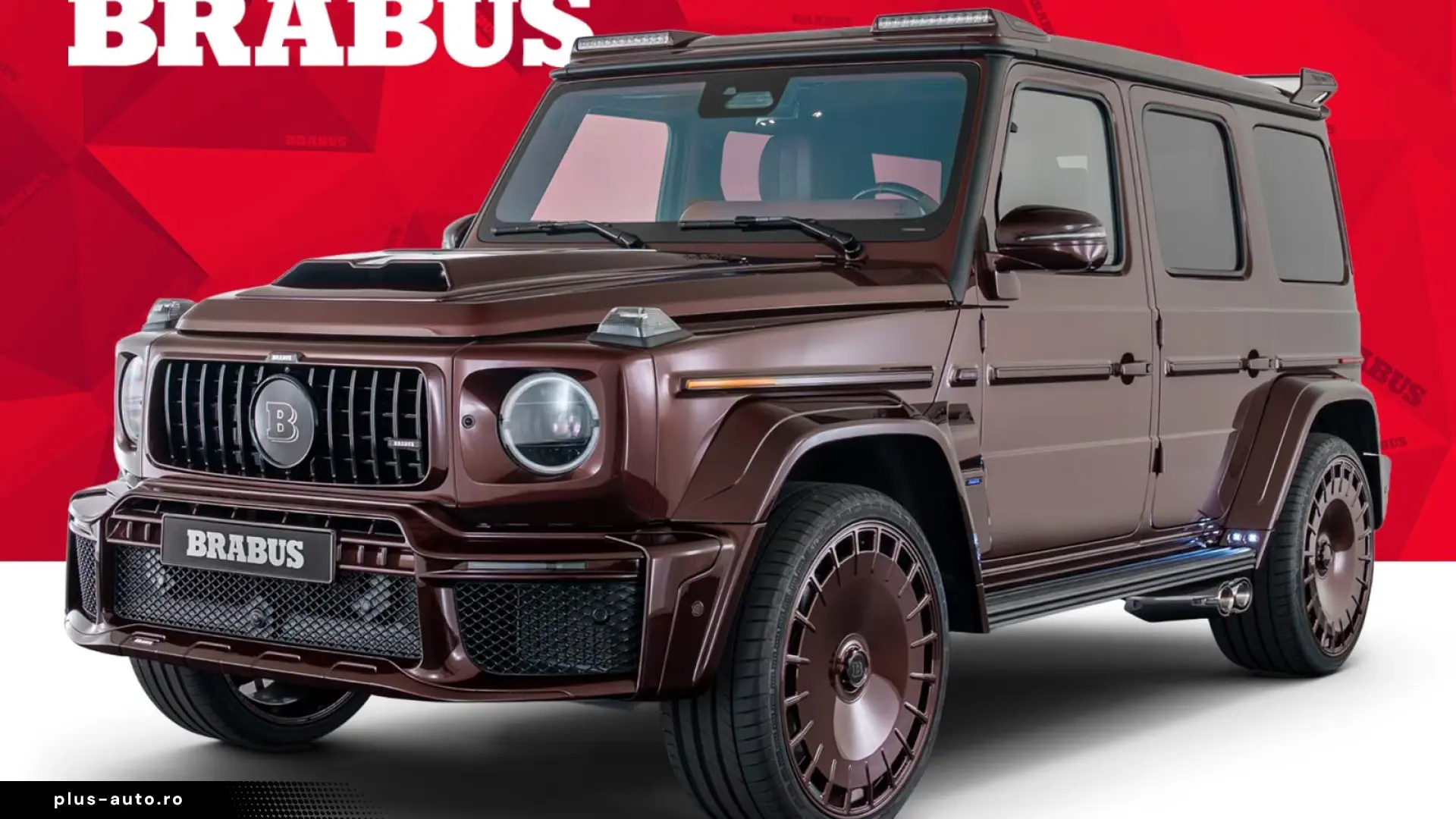 Mercedes-Benz BRABUS 800 DEEP RED based on Mercedes-AMG G63