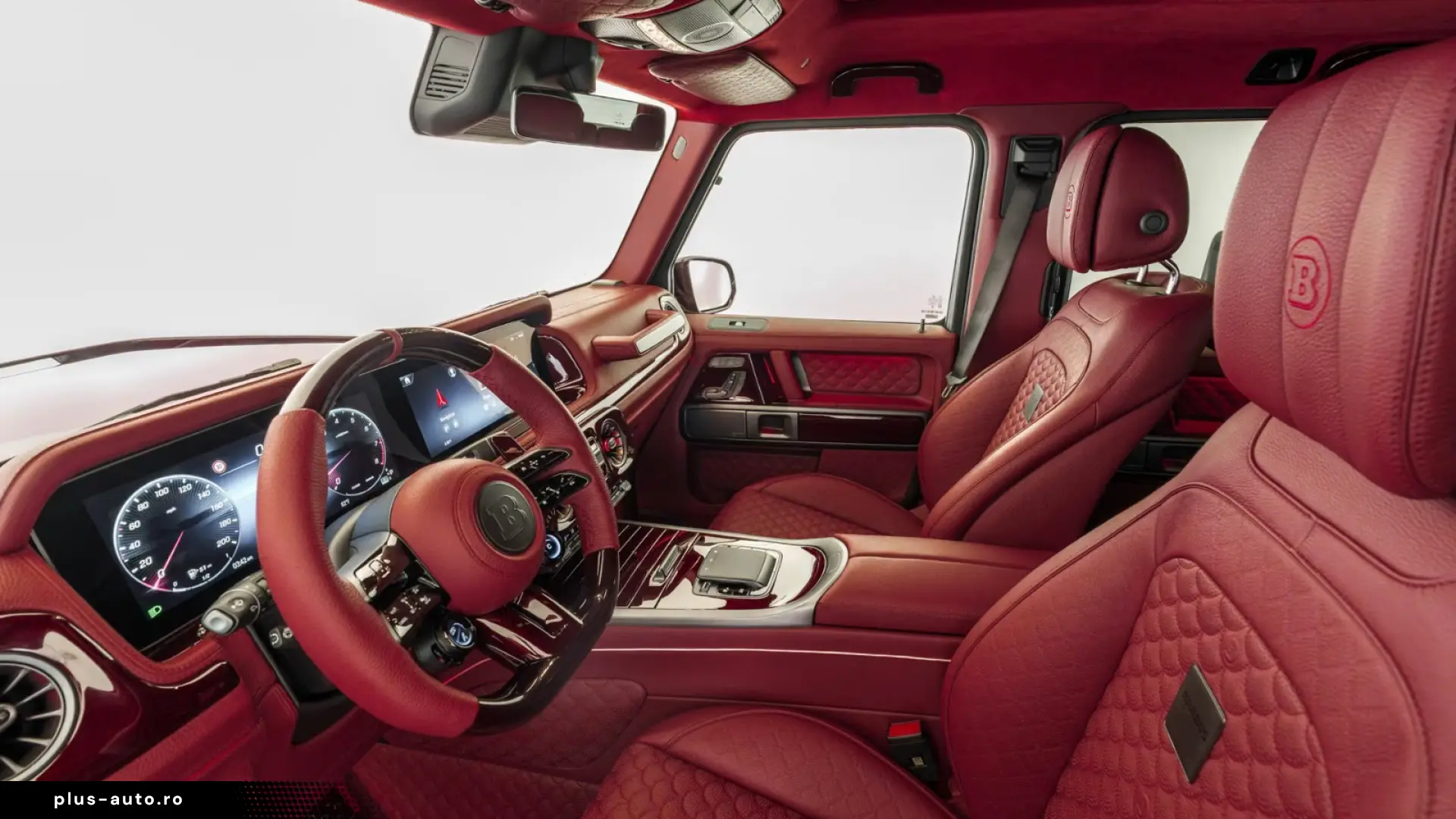 Mercedes-Benz BRABUS 800 DEEP RED based on Mercedes-AMG G63