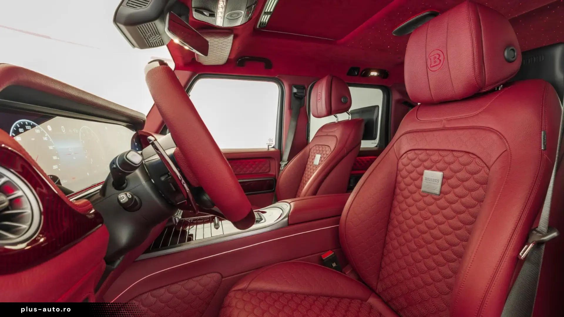 Mercedes-Benz BRABUS 800 DEEP RED based on Mercedes-AMG G63