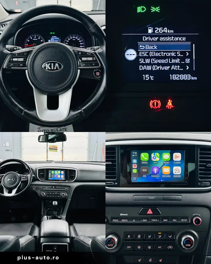 KIA SPORTAGE 2019 1.6i E6 Garantie 12 Luni Rate Avans 0 Doar