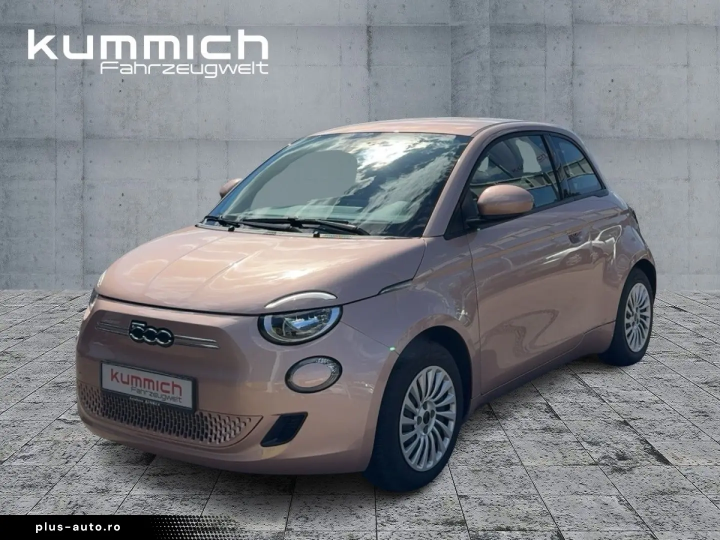 FIAT 500e mit Batteriezertifikat