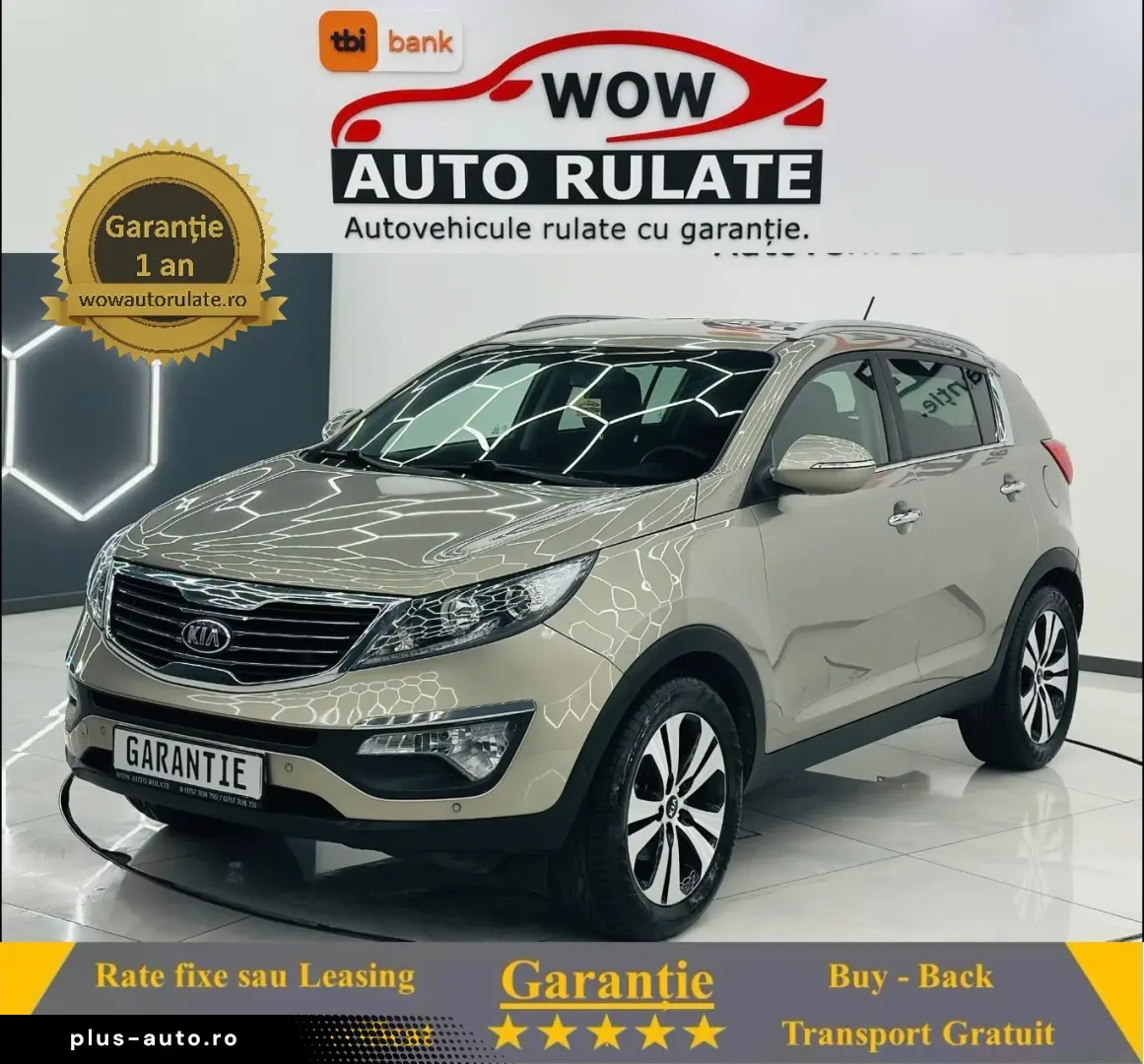 KIA SPORTAGE 2013 1.7D E5 Garantie 12 Luni Rate Avans 0 Doar