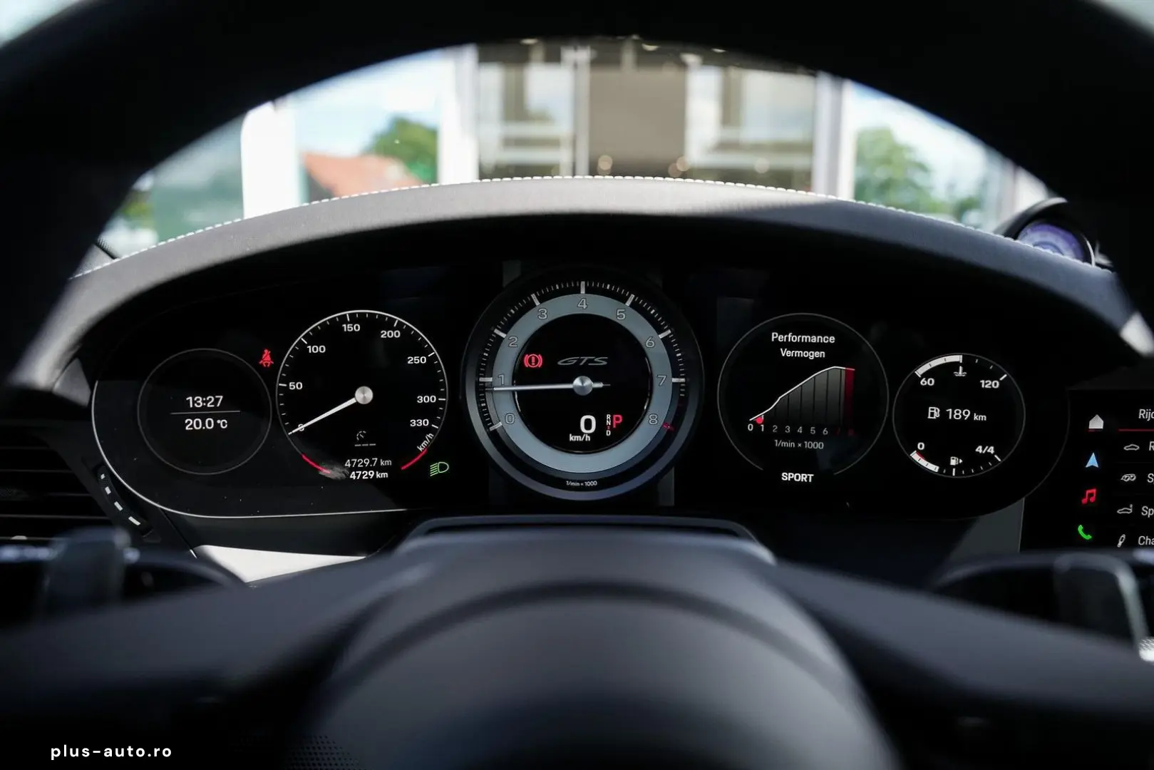 PORSCHE 992 3.0 Carrera 4 GTS   Achterasbesturing   Elek