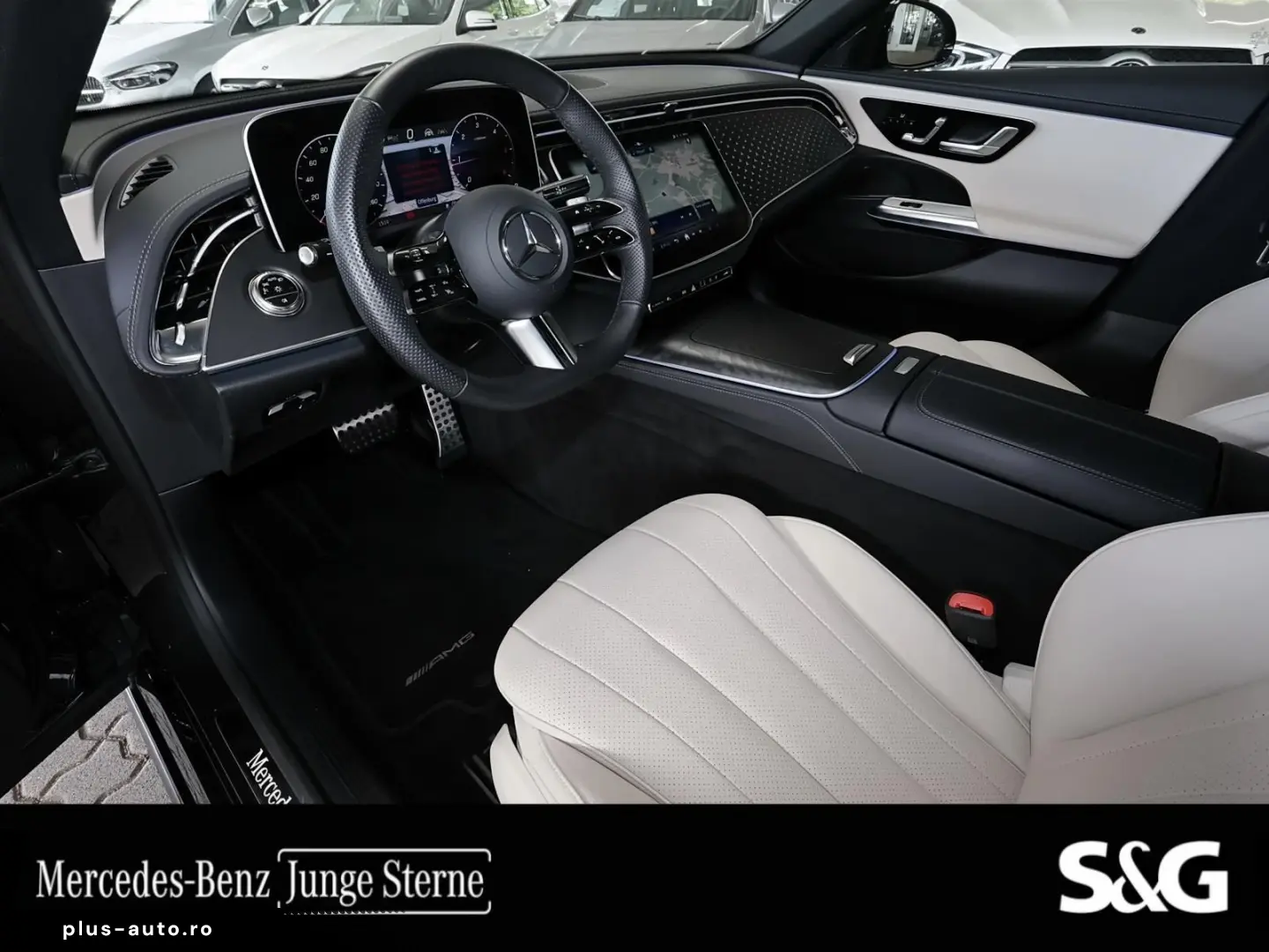 MERCEDES-BENZ E 220 d AMG LEDER BEIGE DISTRO DIG LIG&hellip;
