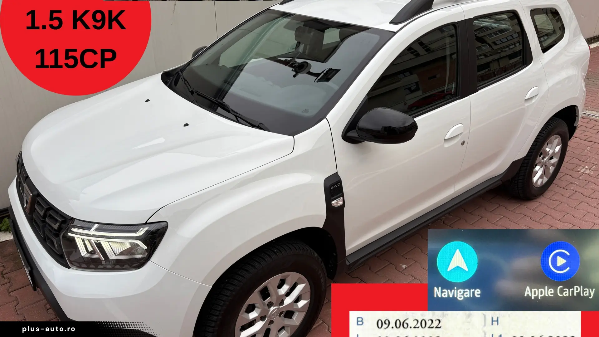 TVA deductibil! Duster 4x4 cu REPARAȚIE CAPITALĂ – 06 2022