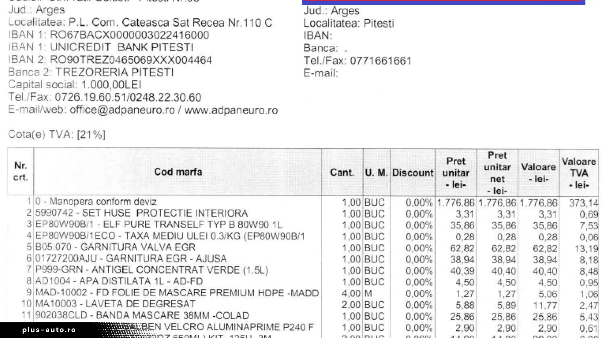 TVA deductibil! Duster 4x4 cu REPARAȚIE CAPITALĂ – 06 2022