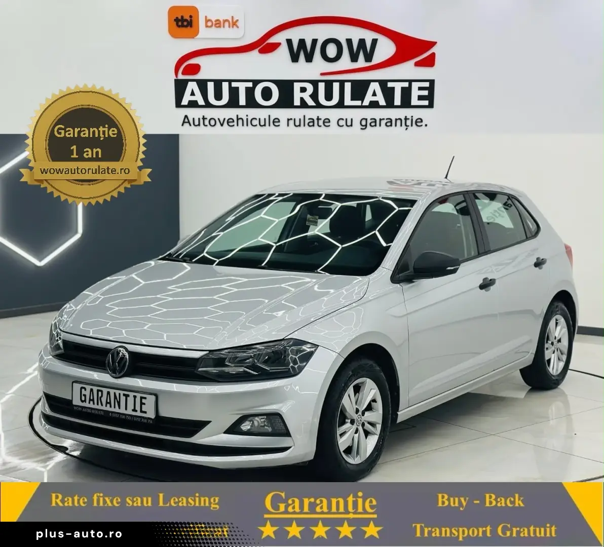 VOLKSWAGEN POLO 2019 1.6D E6 Garantie 12 Luni Rate Avans 0 D