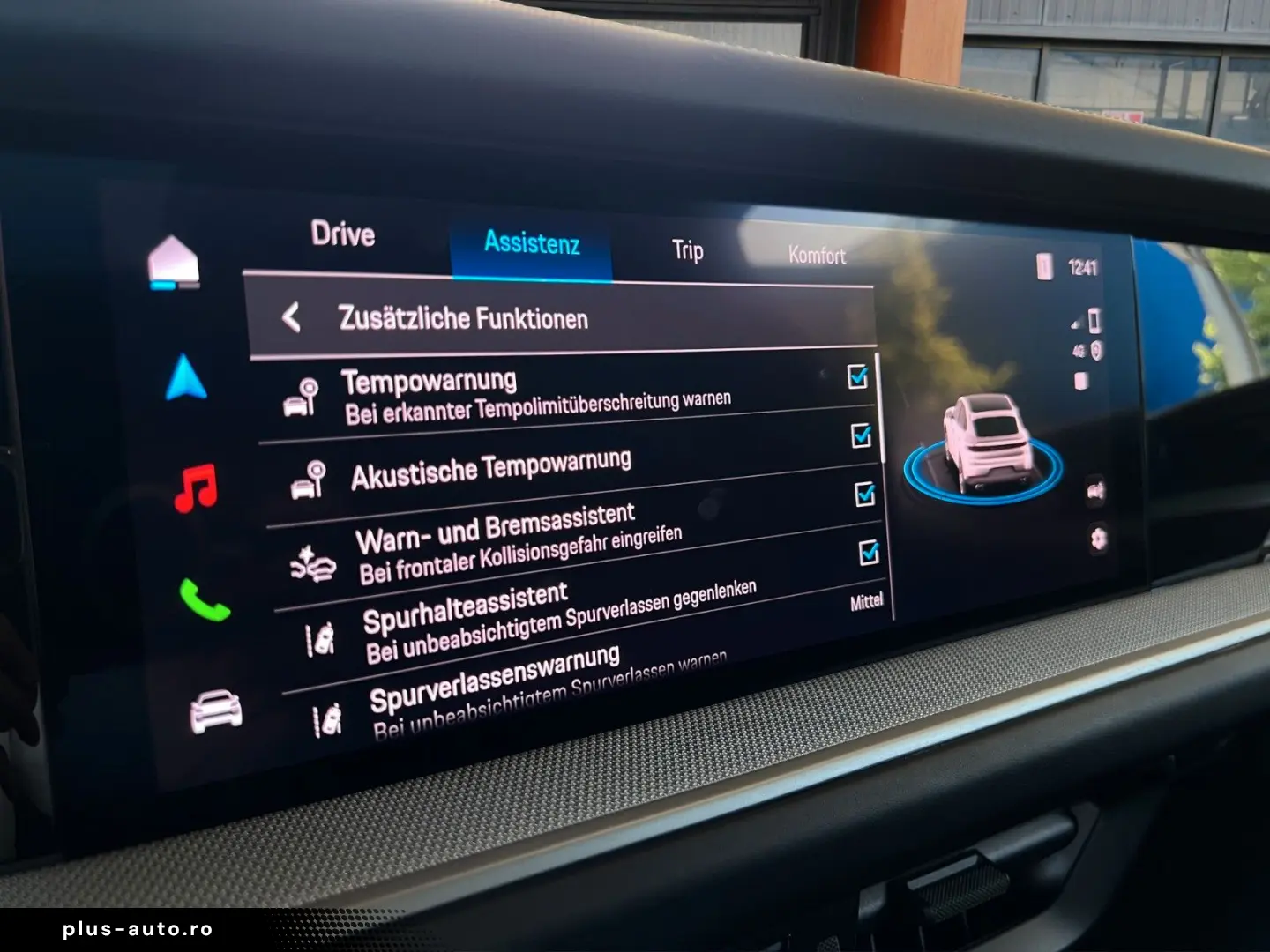 PORSCHE Cayenne Coupe E-Hyb 18Wege Hinterachsl. HeadUp