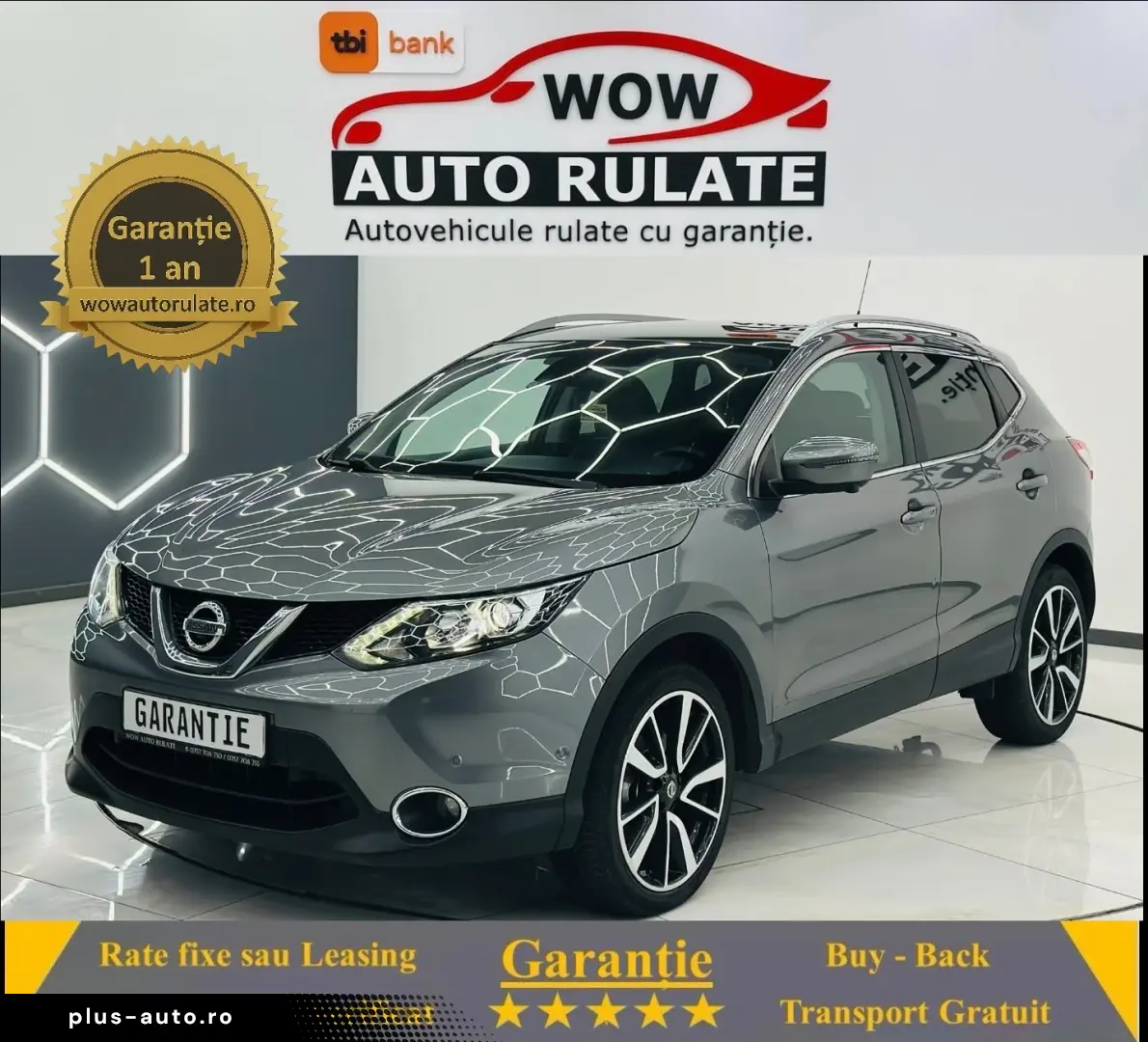 NISSAN Qashqai 2015 1.5D E5 Garantie 12 Luni Rate Avans 0 Do