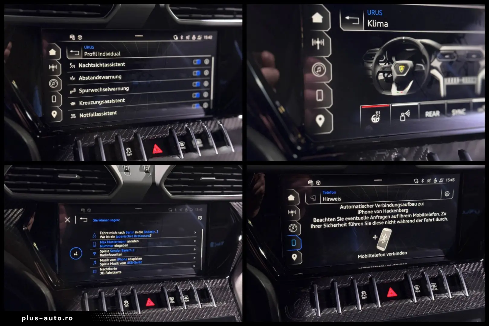 LAMBORGHINI Urus Performante BRD u-frei voll Carbon   Haube