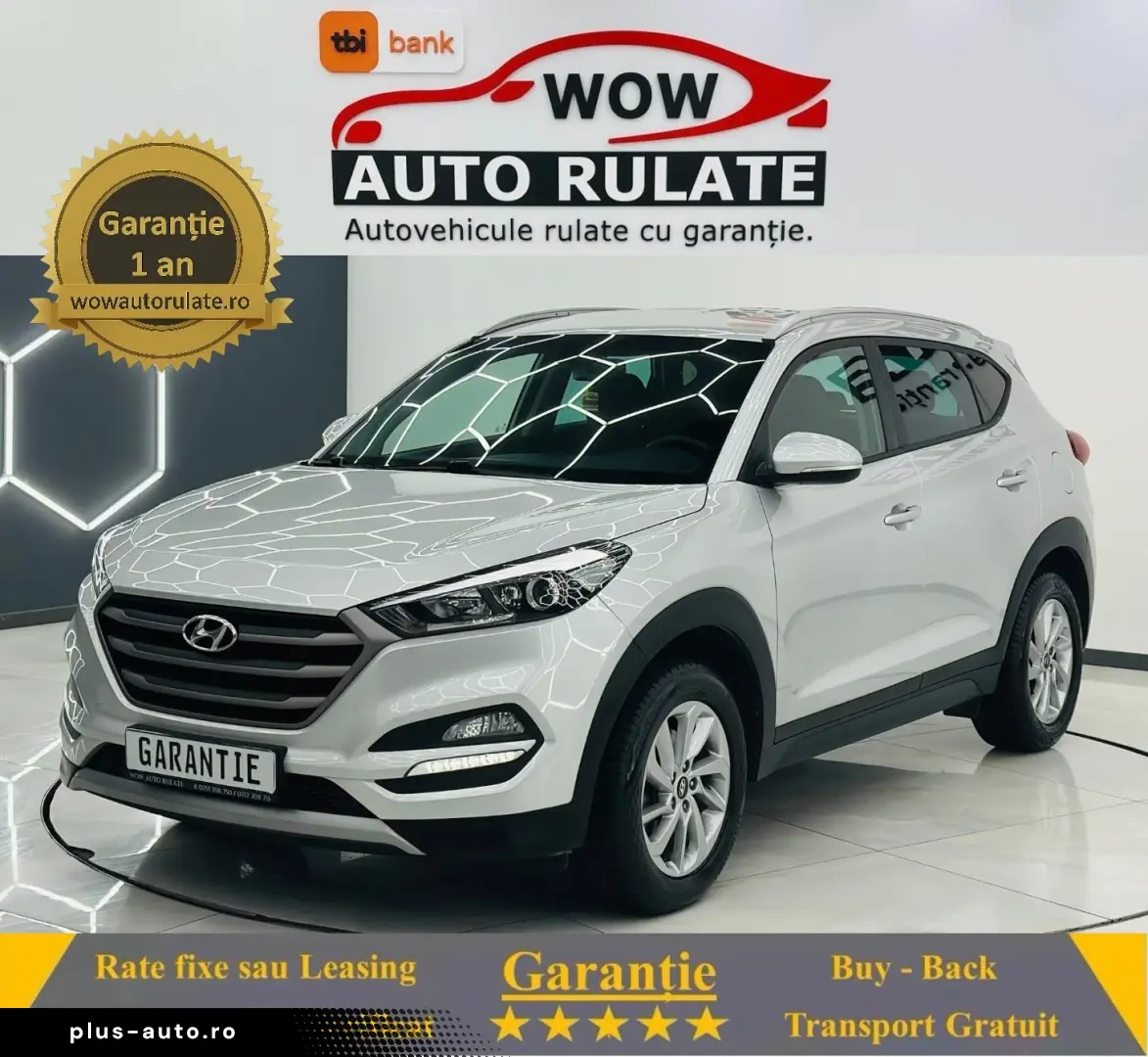 HYUNDAI TUCSON 2018 1.6i E6 Garantie 12 Luni Rate Avans 0 Do