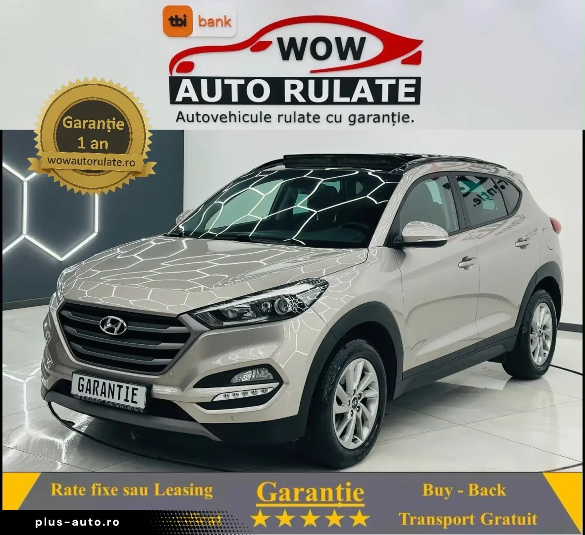 HYUNDAI TUCSON 2017 1.7D E6 Garantie 12 Luni Rate Avans 0 Do
