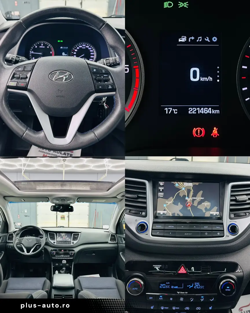 HYUNDAI TUCSON 2017 1.7D E6 Garantie 12 Luni Rate Avans 0 Do