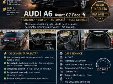 Audi A6 08 2017